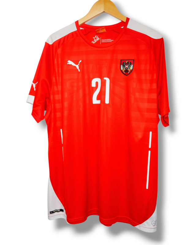 Oostenrijk 2014 Thuis Shirt Janko #21 (XL)