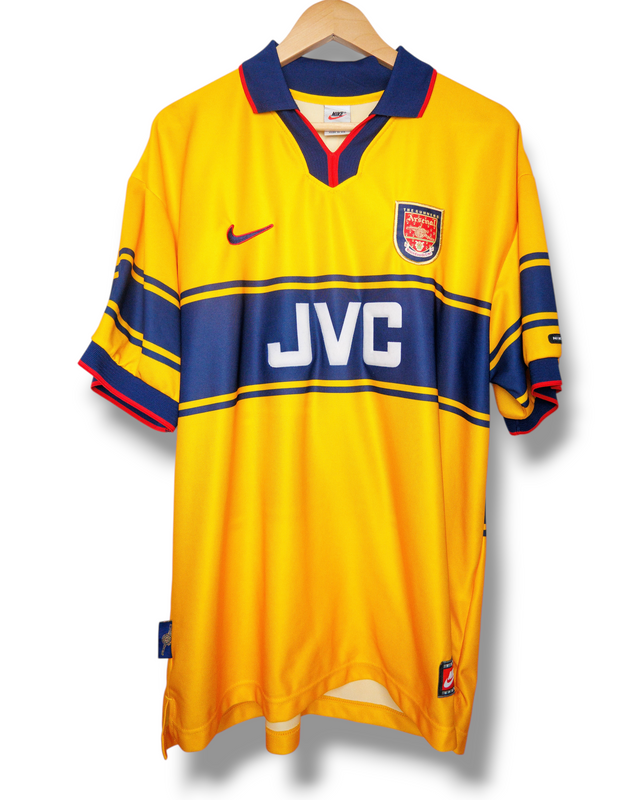 Arsenal 1997/1998 Away Shirt Bergkamp #10 (XL)