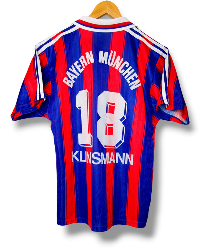 Bayern Munchen 1995/1996 Thuis Shirt Klinsmann #18 (S)