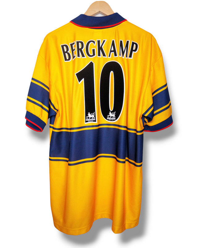 Arsenal 1997/1998 Away Shirt Bergkamp #10 (XL)