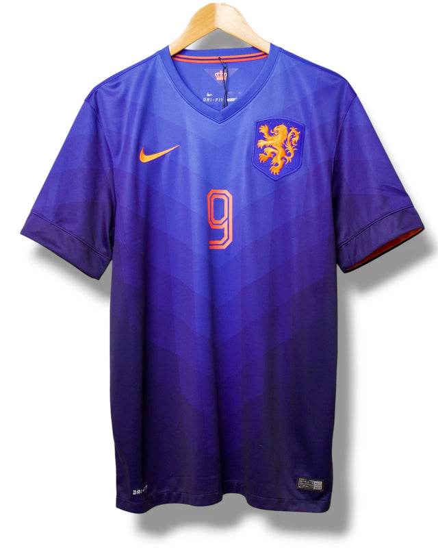 Nederland 2014 Uit Shirt van Persie #9 (L)