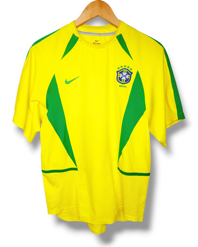 Brazilie 2002 Heimtrikot (S)