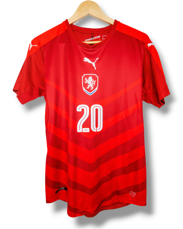 Tsjechie 2016 Home Shirt Vydra #20 (S)