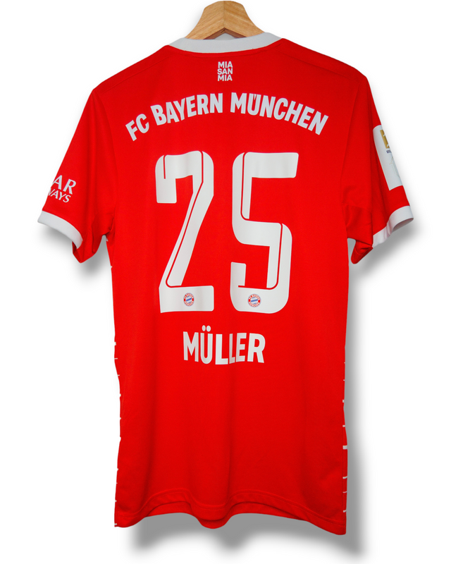 Bayern Munchen 2022/2023 Thuis Shirt Muller #25 (S)