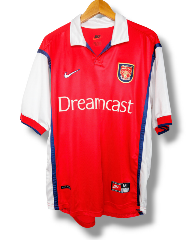 Arsenal 1999/2000 Thuis Shirt Bergkamp #10 (M)