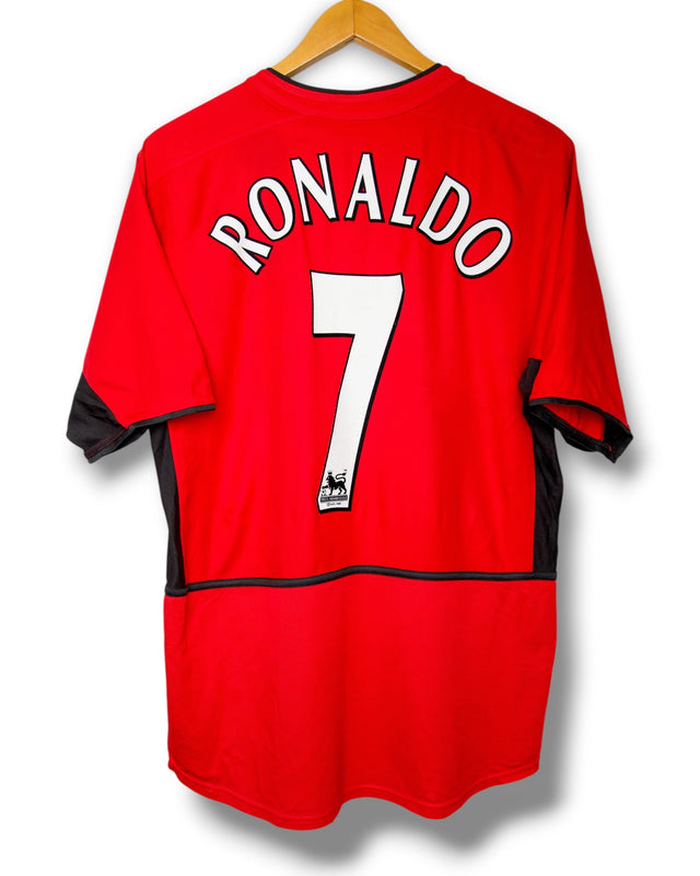 Manchester United 2002/2004 Thuis Shirt Ronaldo #7 (M)
