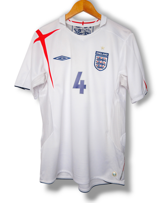 Engeland 2006 Thuis Shirt Gerrard #4 (M)