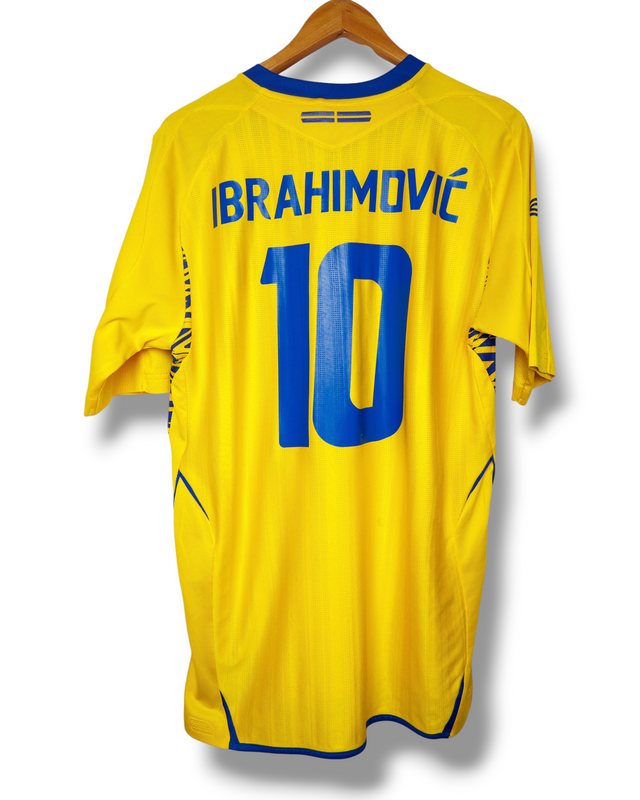 Schweden 2008 Heimtrikot Ibrahimovic #10 (L)