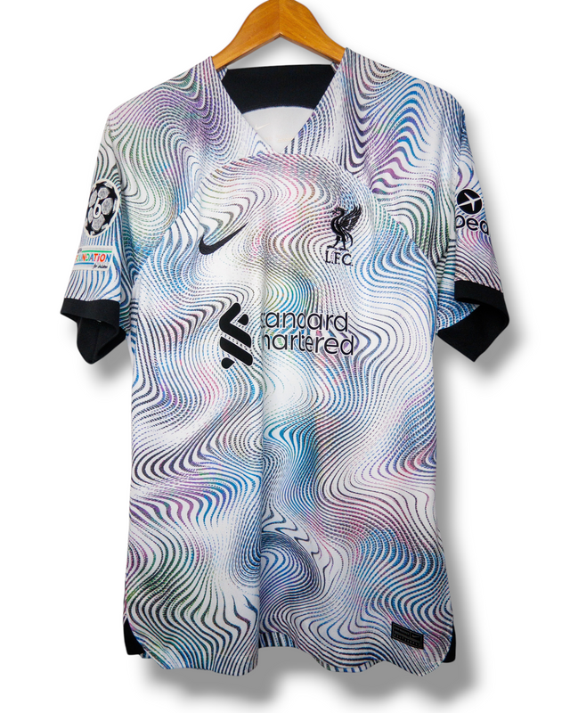 Liverpool 2022/2023 Uit Shirt Virgil #4 (L)