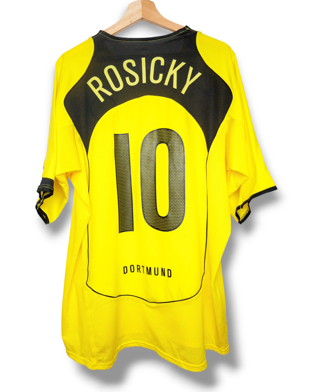 Dortmund 2004/2005 Thuis Shirt Rosicky #10 (XL)