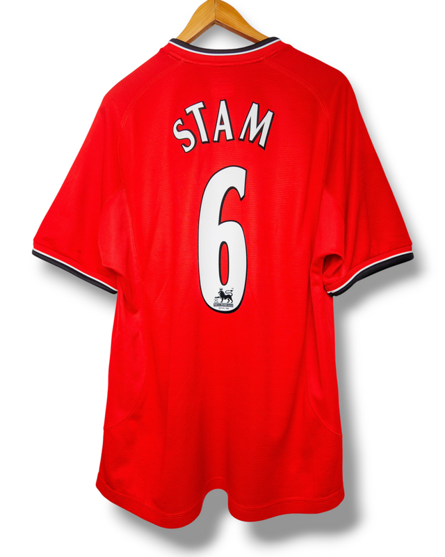 Manchester United 2001/2002 Thuis Shirt Stam #6 (L)