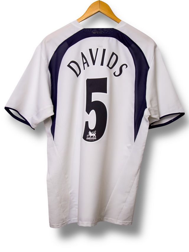 Tottenham 2006/2007 Home Shirt Davids #5 (L)