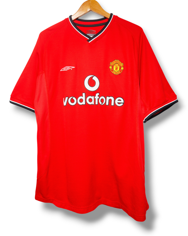 Manchester United 2001/2002 Thuis Shirt Stam #6 (L)