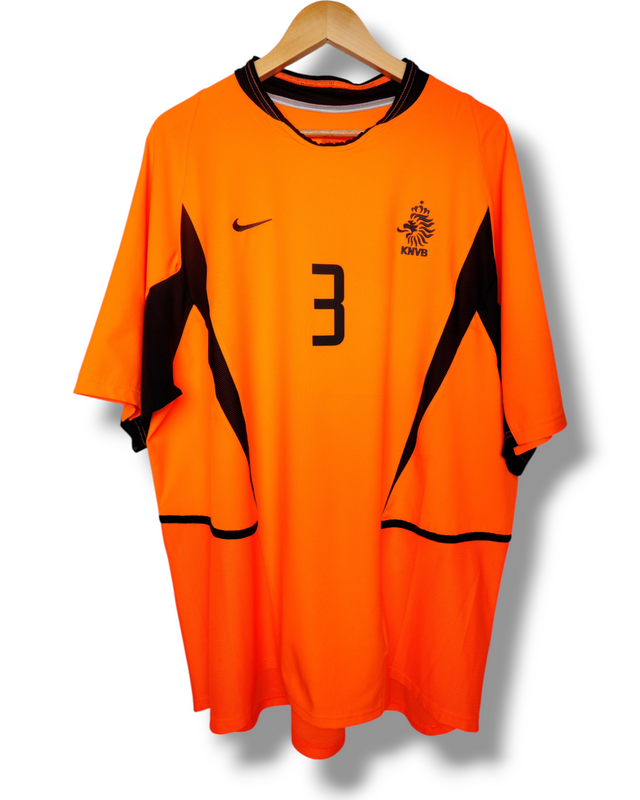Nederland 2002 Thuis Shirt Stam #3 (XXL)