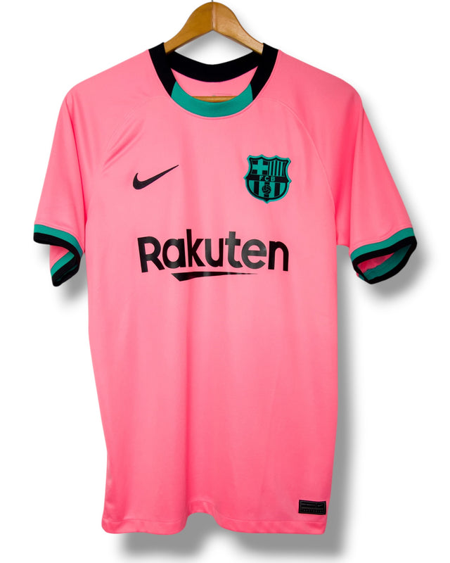 Barcelona 2020/2021 Home Shirt De Jong #21 (S)