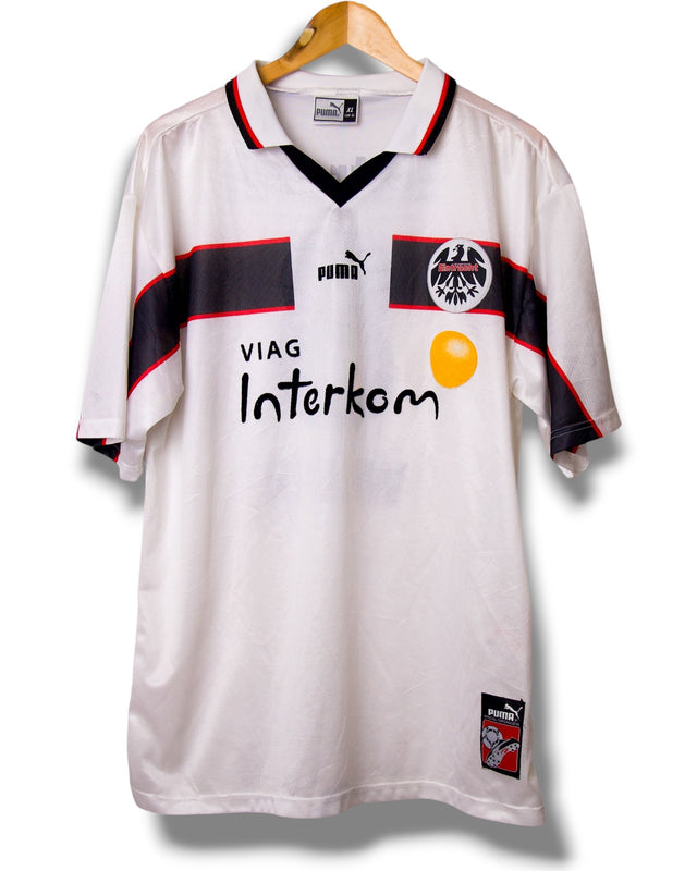 Eintracht Frankfurt 1998/1999 Home Shirt Weber #8 (XL)