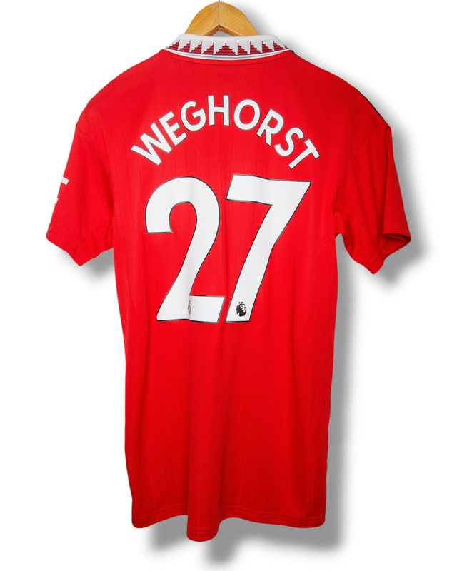 Manchester United 2022/2023 Thuis Shirt Weghorst #27 (S)