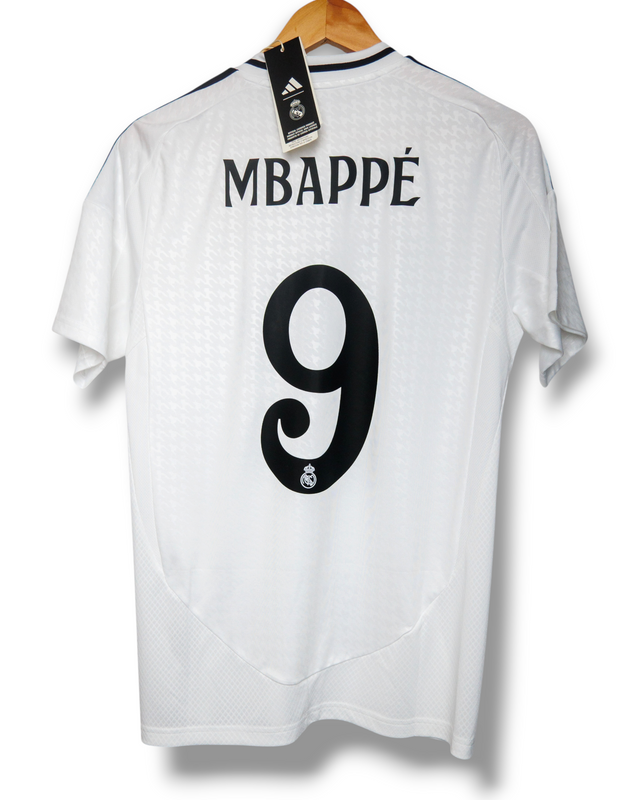 Real Madrid 2024/2025 Thuis Shirt Mbappe #9 (S)