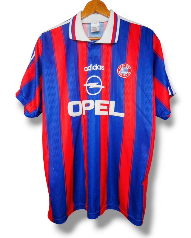 Bayern Munchen 1995/1996 Thuis Shirt Scholl #7 (L)