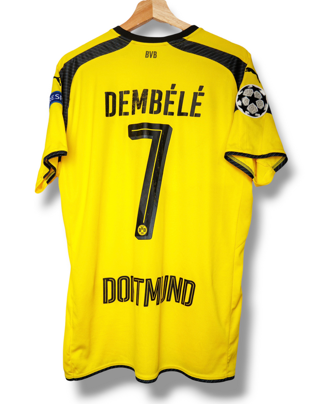 Dortmund 2016/2017 Thuis Shirt Dembele #7 (L)