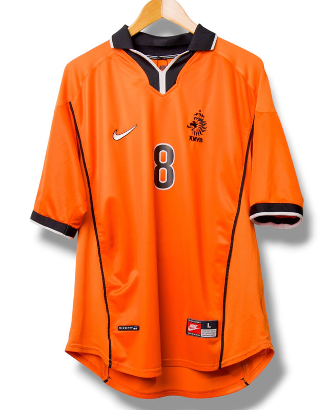 Niederlande 1998 Heimtrikot Bergkamp #8 (L)