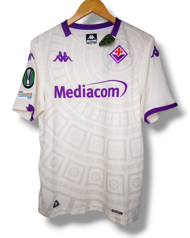 Fiorentina 2025/2026 Uit Shirt Dzeko #9 (S)