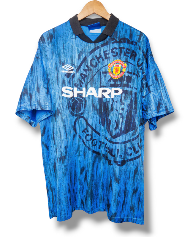 Manchester United 1992/1993 Uit Shirt Cantona #7 (XL)