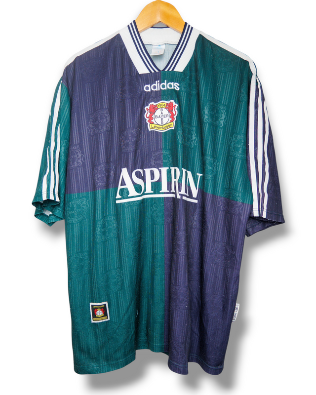 Bayer Leverkusen 1997/1998 Uit Shirt (XL)