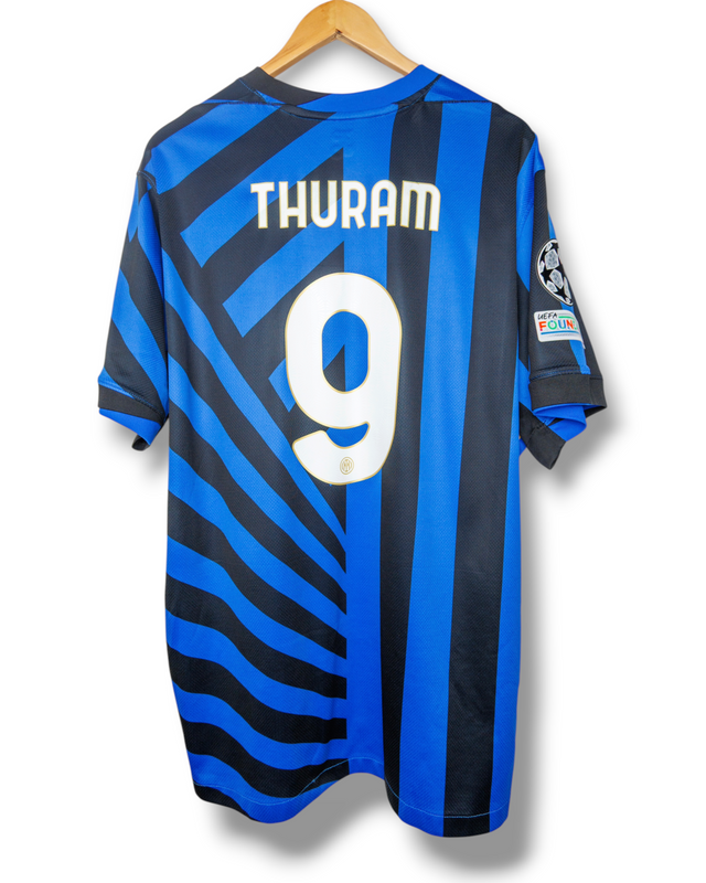 Inter Milan 2024/2025 Thuis Shirt Thuram #9 (XXL)