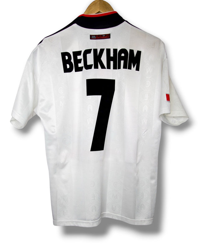 Manchester united 1997/1998 Uit Shirt Beckham #7 (M)