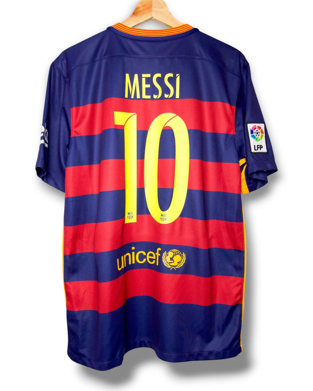 Barcelona 2015/2016 Thuis Shirt Messi #10 (L)