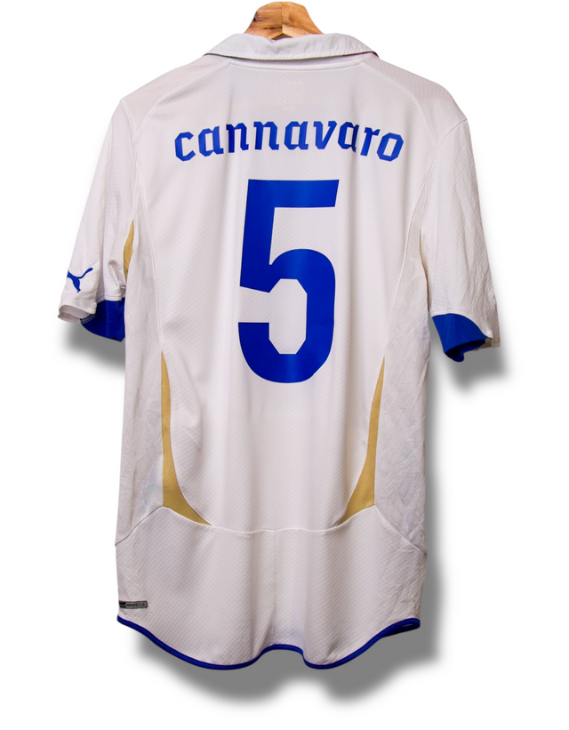 Italy 2010 Away Shirt Cannavaro #5 (M)