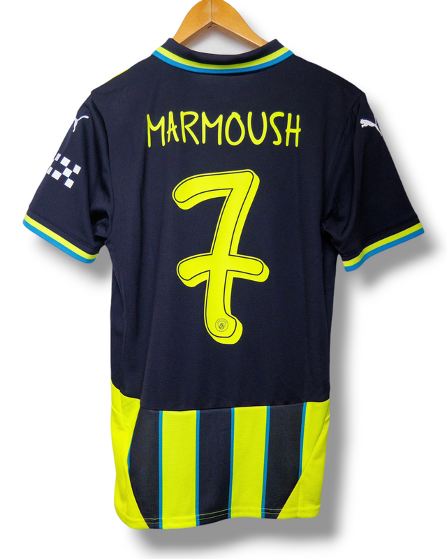 Manchester City 2024/2025 Auswärtstrikot Marmoush #7 (L)