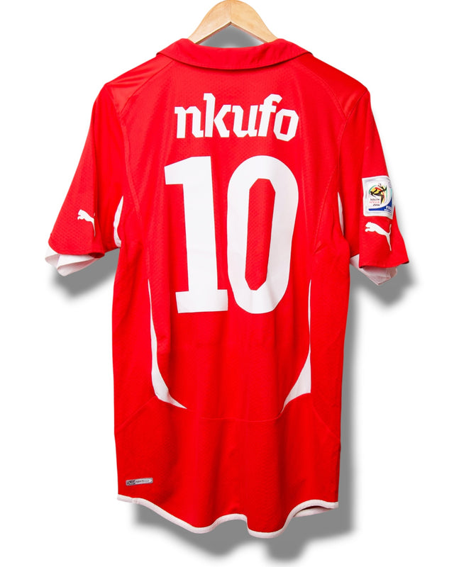 Switzerland 2010 Home Shirt Nkufo #10 (M)