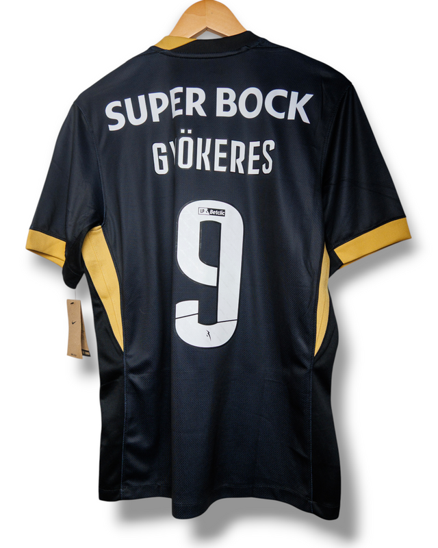 Sporting Portugal 2024/2025 Vierde Shirt Gyokeres #9 (M)