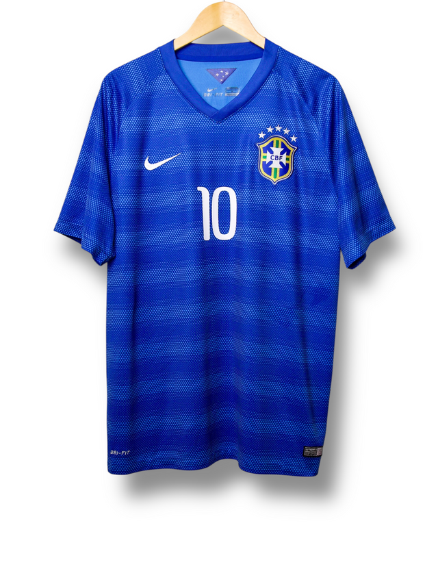 Brasilien 2014 Auswärtstrikot Neymar #10 (XL)