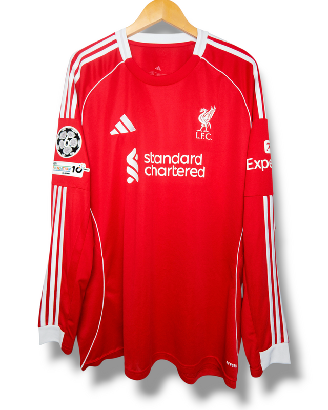 Liverpool 2025/2026 Home Shirt (XXL)
