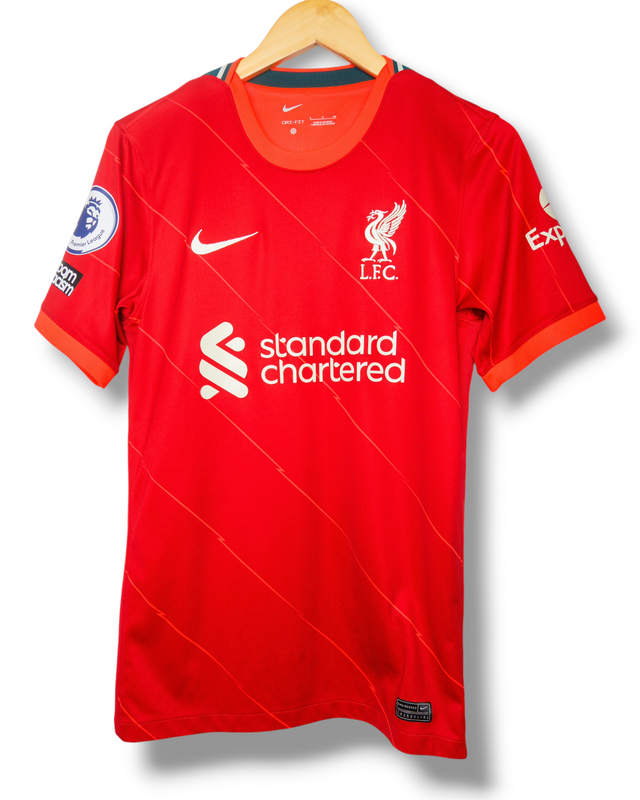 Liverpool 2021/2022 Thuis Shirt Virgil #4 (S)