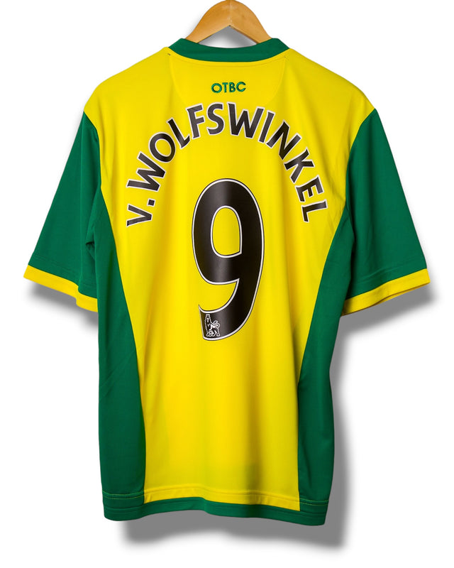 Norwich City 2013/2014 Heimtrikot V. Wolfswinkel #9 (L)