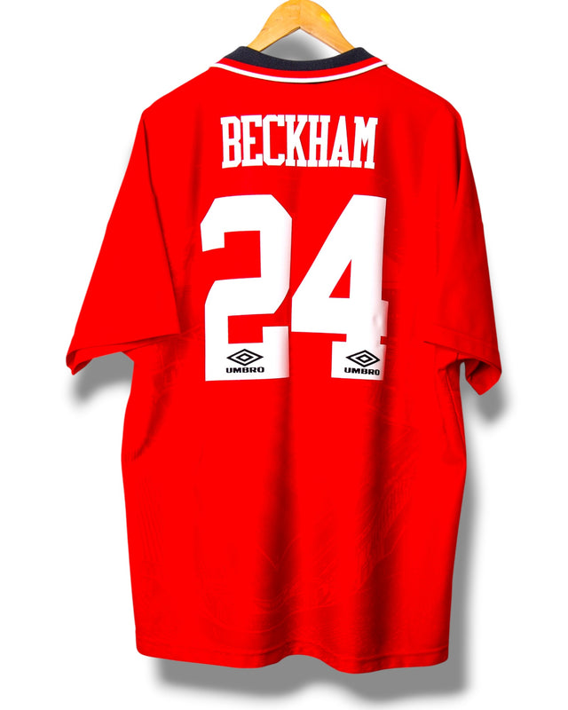 Manchester United 1994 Heimtrikot Beckham #24 (XL)