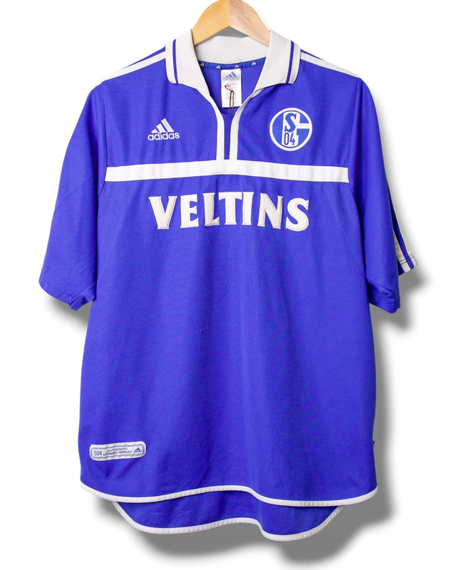 Schalke 04 2000/2001 Heimtrikot Mpenza #21 (XL)