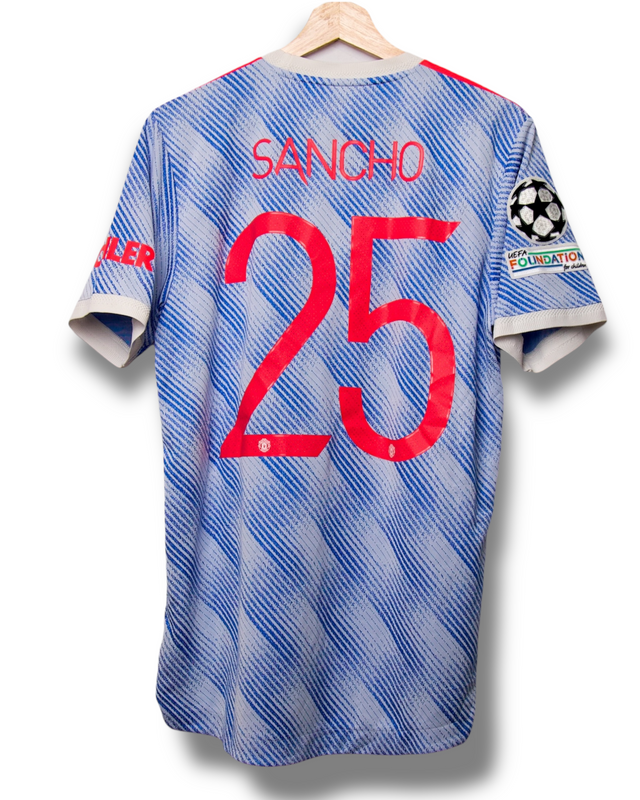 Manchester United 2021/2022 Auswärtstrikot Sancho #25 (S)