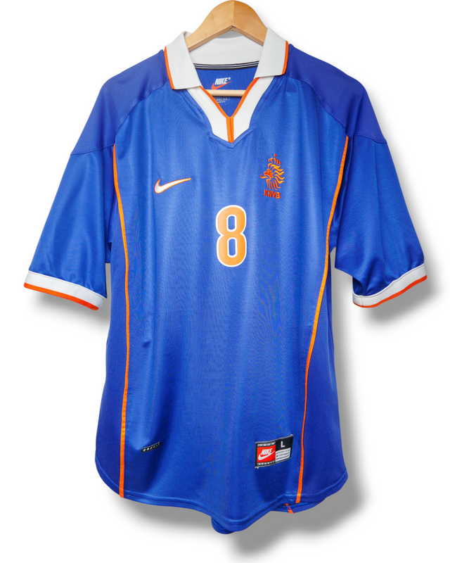 Nederland 1998 Thuis Shirt Bergkamp #8 (L)