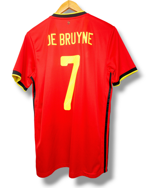 Belgie 2020 Thuis Shirt De Bruyne #7 (S)