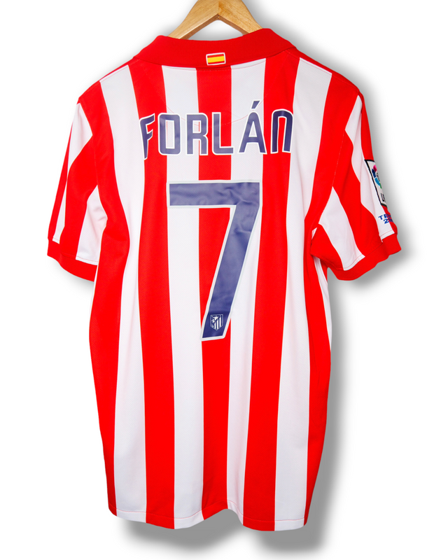 Atletico Madrid 2007/2008 Thuis Shirt Forlan #7 (M)
