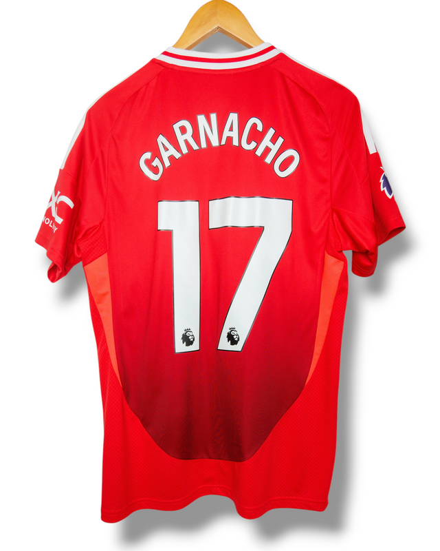 Manchester United 2024/2025 Thuis Shirt Garnacho #17 (M)