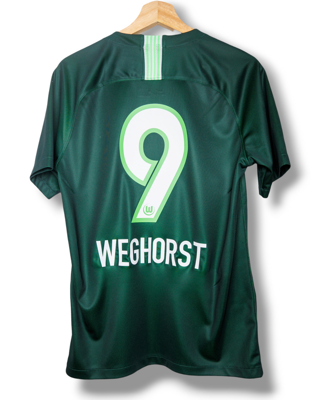 VFL Wolfsburg 2019/2020 Thuis Shirt Weghorst #9 (S)