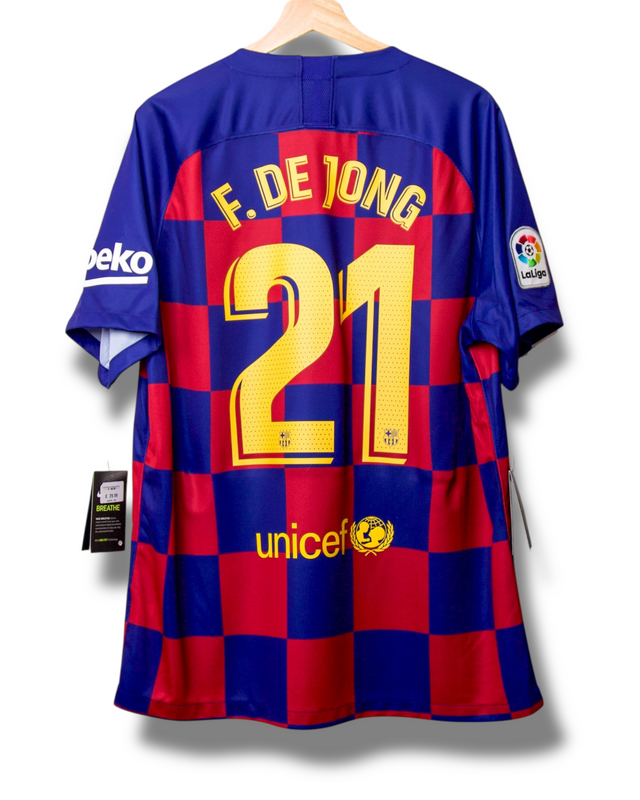 Barcelona 2019/2020 Heimtrikot Frenkie de Jong #21 (XL)