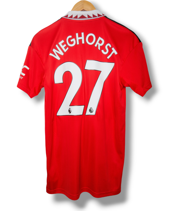 Manchester United 2022/2023 Thuis Shirt Weghorst #27 (S)