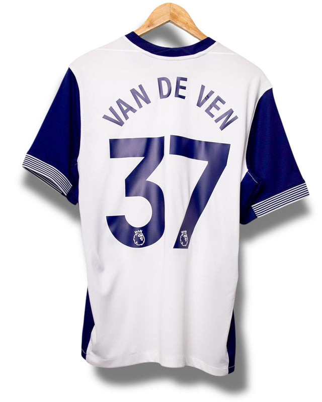 Tottenham 2024/2025 Home Shirt Van de Ven #37 (M)